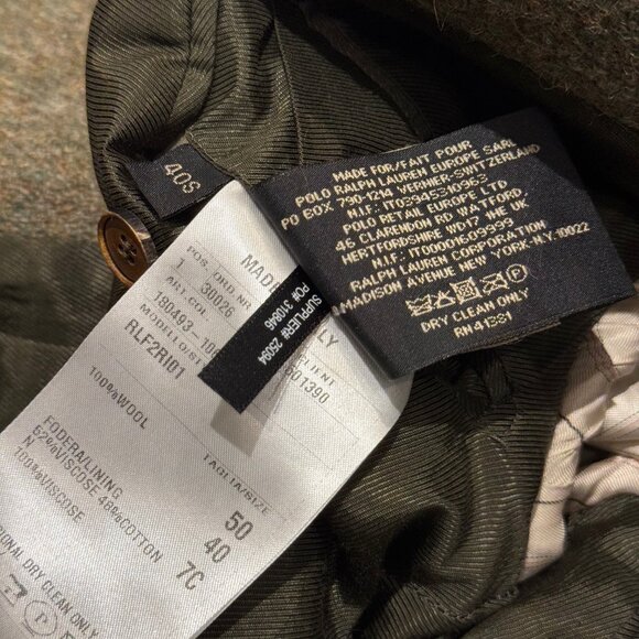 RRL Ralph Lauren Harris Jacket - Picture 9 of 10